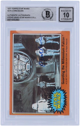 1977 Topps Star Wars #275 Guarding the Millennium Falcon — AUTH (grade unconfirmed)