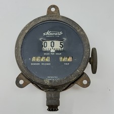 Ford Model T Stewart Warner Magnetic Speedometer Odometer Antique Gauge