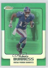 2006 Topps Finest Green Refractor /199 Plaxico Burress #87