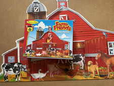 Melissa  Doug Farm Friends Floor Puzzle 48 Piece Jumbo Puzzle Ages 3 