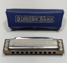 Vintage M. Hohner Blues Harp  Case R Made In Germany Harmonica