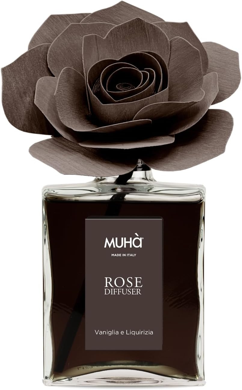 Profumo Ambiente Muhà Rosa Vaniglia e Liquirizia - Relax