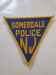 Vintage Somerdale Police Department in Camden County, New Jersey