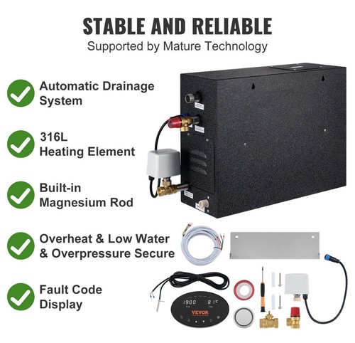 VEVOR 15 kW STEAM SHOWER Generator