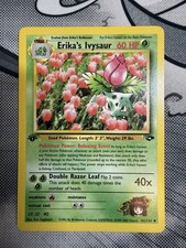 Pokemon Gym Challenge 41/132 Erika's Ivysaur 1st Edition Pokemon Card NM/LP+