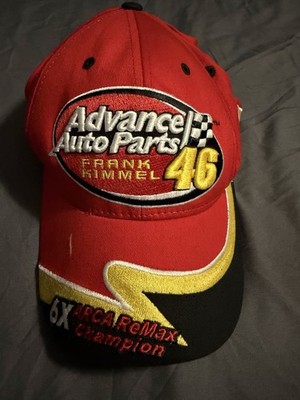 Frank Kimmel#46 Advance Auto Parts ARCA Re/Max Champion Racing Hat Cap Strapback