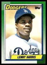 1990 Topps Lenny Harris Los Angeles Dodgers #277