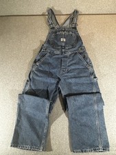 Vintage Lee Dungarees Overalls Mens 32x30 Bib Carpenter Denim Workwear USA 90s