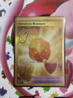Carte Pokémon : Amulette Bravoure 175/142 Couronne Stellaire Française NEUF