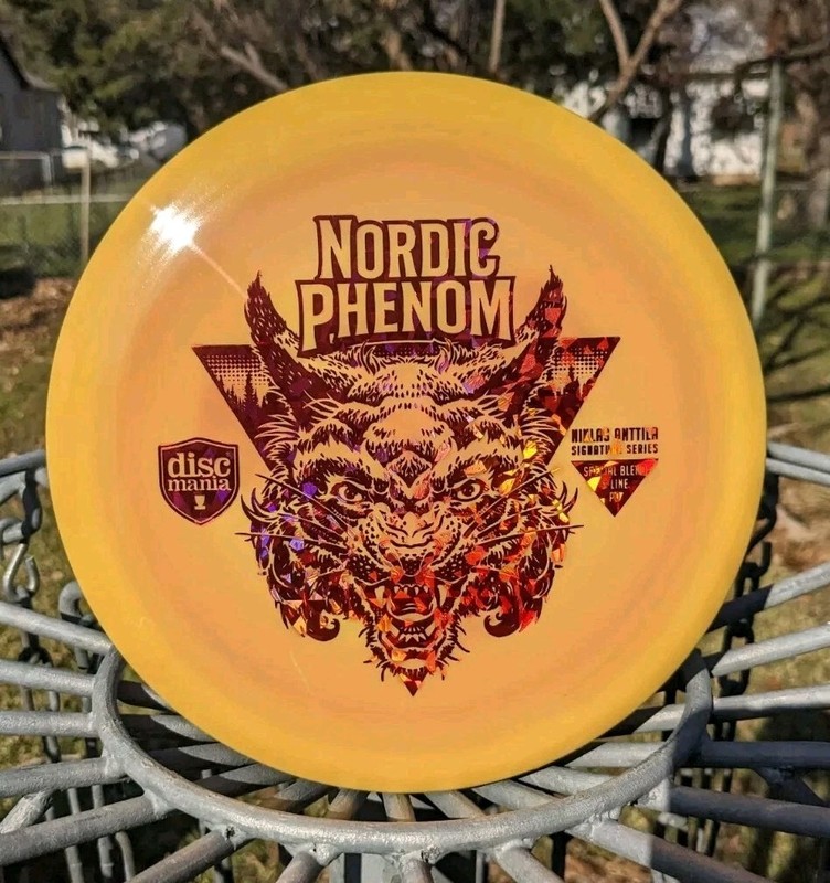Discmania new rare 2022 Nordic Phenom Special Blend Swirly S-Line PD 176g