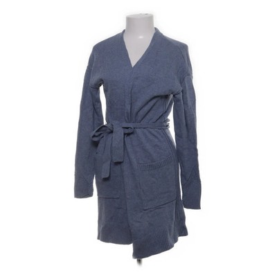 ESPRIT, Wickeljacke, Größe: XS, Blau, Baumwolle/Polyamid/Wolle, Fischgräte #NXS