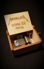 Metallica Nothing else matters Holzspieluhr – personalisierbar