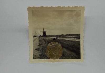 Foto Niederlande Windmühle Mole Windmill 1952