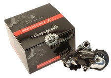 Deragliatore Posteriore Campagnolo Record 11 Velocità Gabbia Corta Carbonio '09 NOS NUOVO