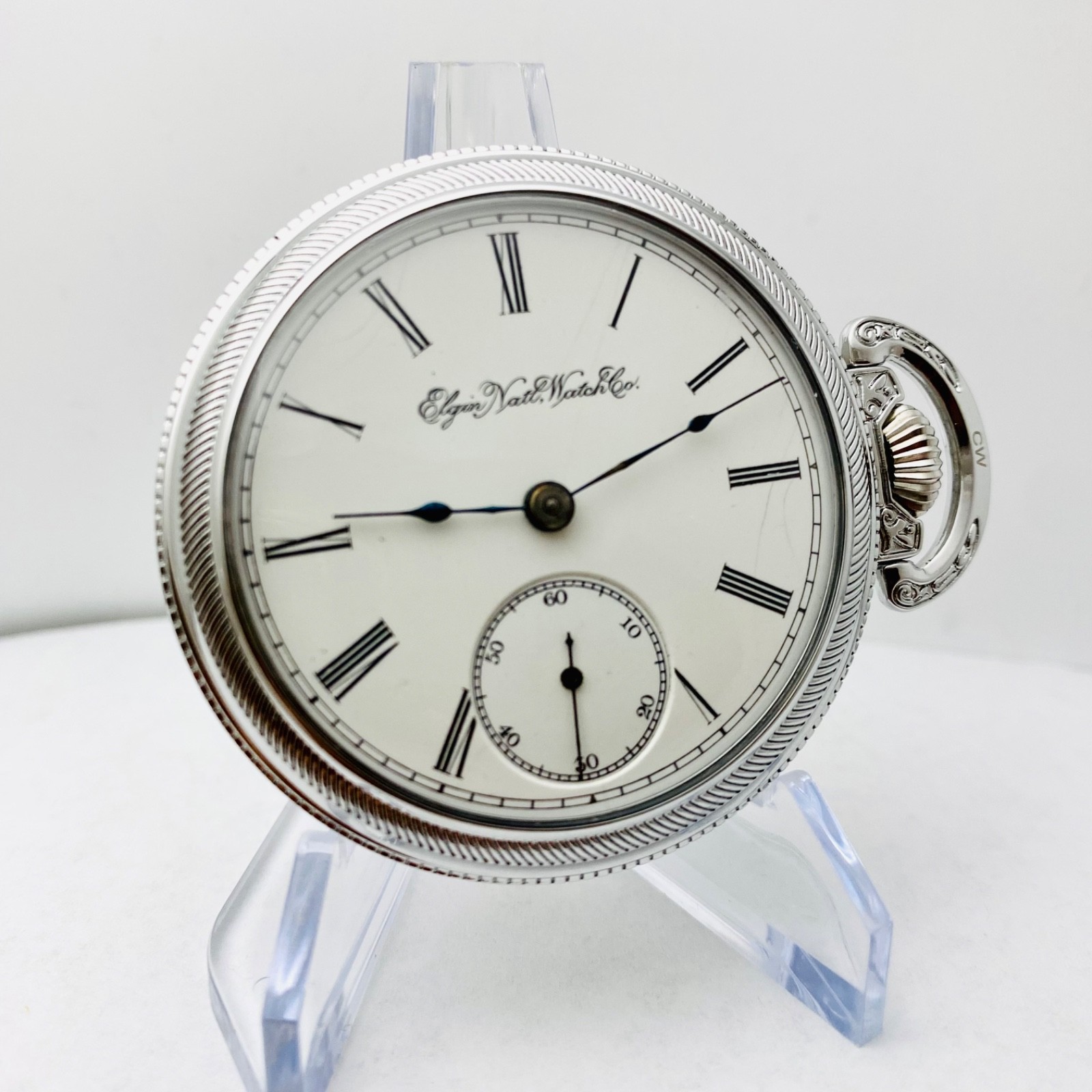 1895 Elgin 18S 15J Grade 142 Pocket Watch Working