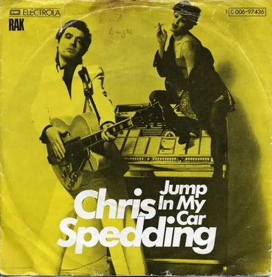 Chris Spedding Jump In My Car Vinyl Single 7inch EMI
