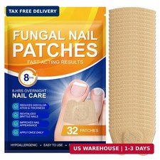 32 Pcs Fungal Nail Patches - Extra Strength Toenail Fungus Treatment Overnight