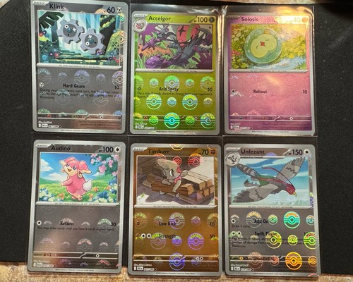 Pokemon Black Bolt And White Flare Lot: Meisterbälle, Pokebälle, Exs und Holos