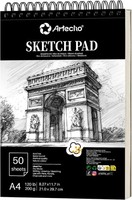 Skizzenbuch A4 50 Blatt 200G/M² Zeichenblock Sketchbook FüR KüNstler