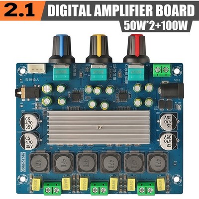 TPA3116D2 Subwoofer Digital Power Amplifier 100W AMP Board Audio Modul 8-24V