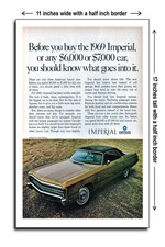 1969 Imperial Lebaron Hardtop - 11x17 Poster