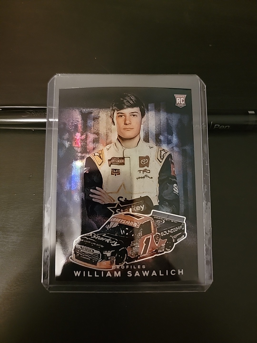 2024 Panini Prizm NASCAR William Sawalich Profiles (RC) ROOKIE SSP #1