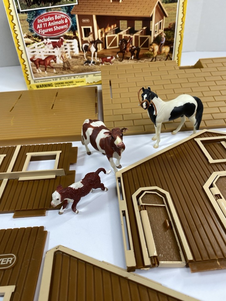Jouet Breyer Bonanza - Ranch Ponderosa En Boite - Rare Western 2010
