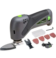 Genesis 8-Volt Li-Ion Cordless Oscillating Tool with Battery Pack