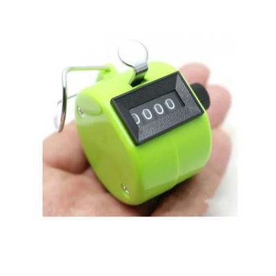 4-stelliges Zählen manuell Hand Zählen Zahlenzähler mechanischer Klick Clicker