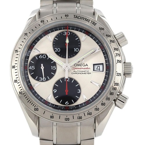 Authentic Omega Speedmaster Date 3211.31 Stainless Steel Mechanical Automati...