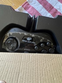 Sega Saturn Retro-Bit Official Controller Pad Black USB