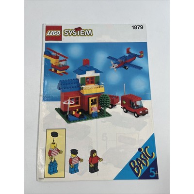 Lego System 1879 Basic Building Set Instructions Manual Only 1992 Vtg