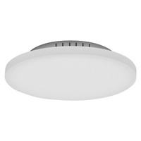 Led Deckenleuchte Alu Metall Weiß Osram 3000K Ø30Cm Flur Deckenlampe Treppenhaus