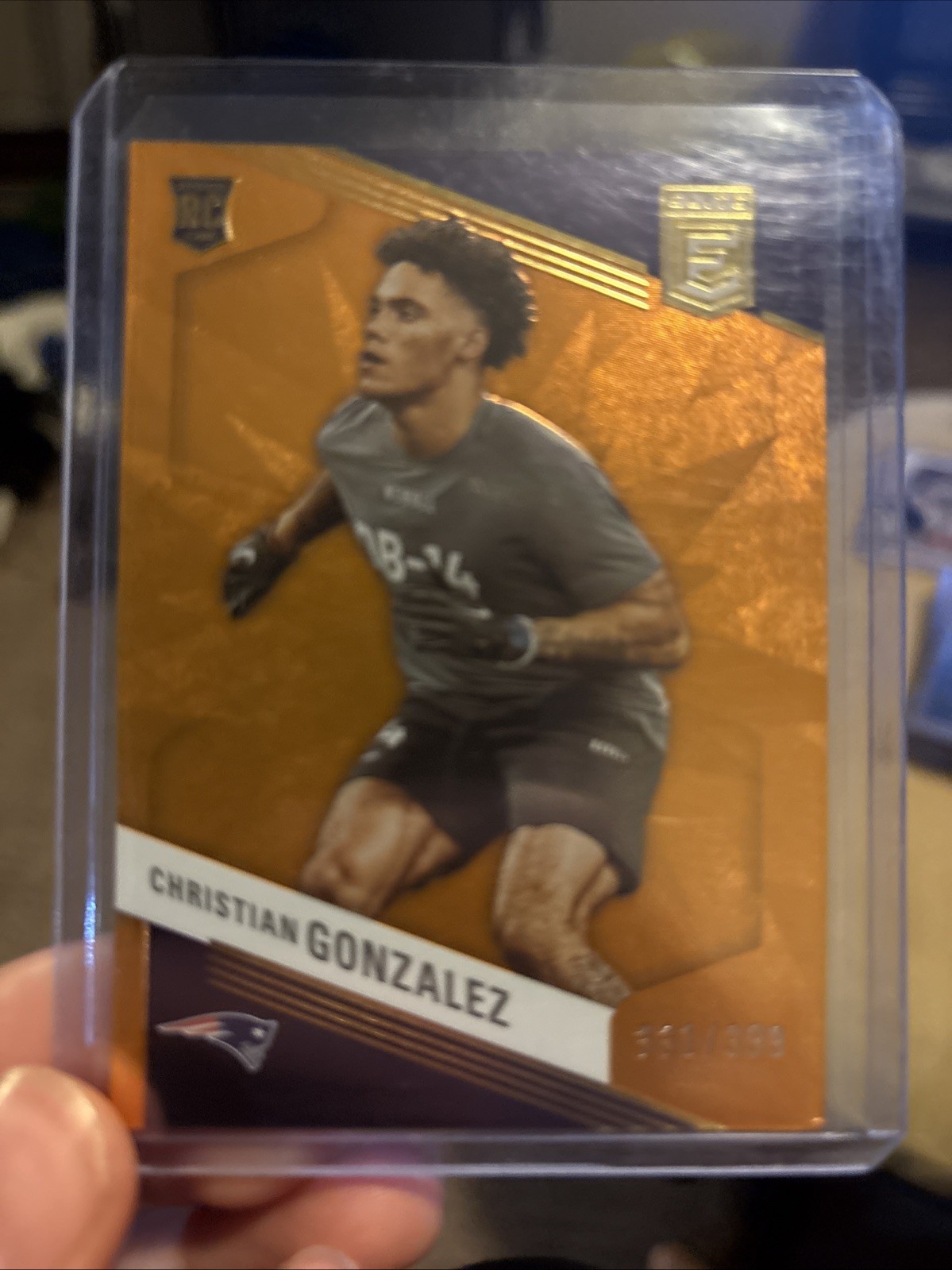 2023 Panini Donruss Elite - Rookies Christian Gonzalez #120 Orange /399 (RC)
