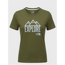 The North Face 100% cotton women's Explore Graphic Short Sleeve T-Shirt