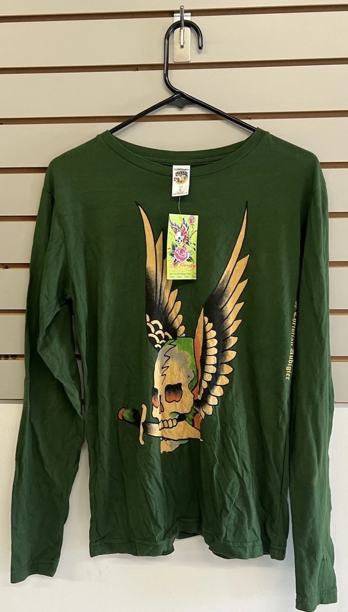 Ed Hardy Long Sleeve Green Shirts for Men for sale | eBay