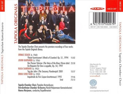 TAPIOLA ORIGINALS NEW CD