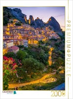 Calvendo Puzzle Castelmezzano Bei Sonnenaufgang | 2000 Teile Lege-GrößE 90X67Cm