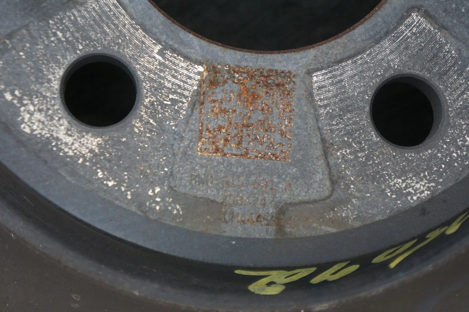 Juego 2 rotores freno disco trasero izquierdo derecho OEM 8W0615601K Audi S5 B9 2018-2024 Foto 2 de 4