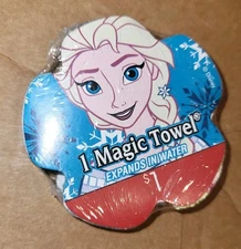 Peachtree Playthings Frozen Elsa Magic Towel 11.75 X 11.75
