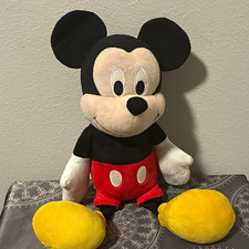 Disney Mickey Mouse Plush Stuffed Animal Small 6-14 in Red Shorts Yellow Shoes