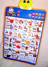 LEARNING BUGS EDUCATION INTERACTIVE ABC 123 WALL CHART TALKING MUSIC MAT POSTER