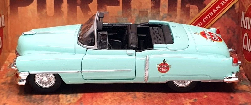 Cadillac Conversível Welly Havana Club Escala 1/43 WHC01 - 1953 - Azul Lt - Imagem 3 de 4