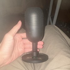 Razer Seiren Mini USB Condenser Microphone Black Compact Lightweight Design