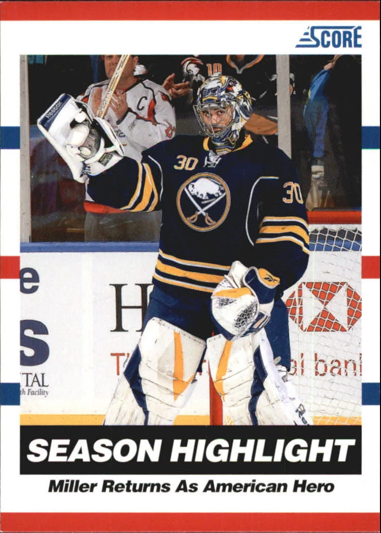 Ryan Miller trading card