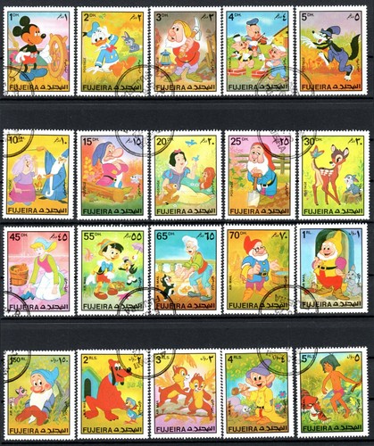 Vereinigte Arabische Emirate Sammlung 1972/73, 10 komplett Sätze gestempelt.