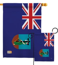 Montserrat Garden Flag Regional Nationality Gift Yard House Banner