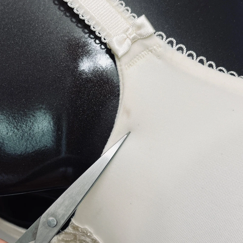 Olga 38D T-Luxury Lift 无衬垫全覆盖钢圈衬衫文胸象牙白 — 第 3/4 张图片