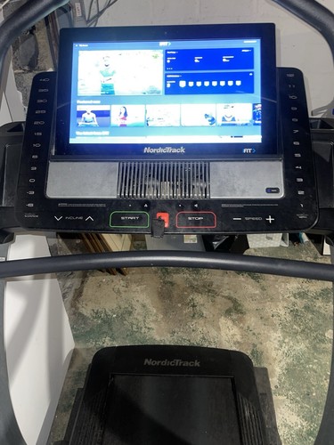 NordicTrack Commercial X22i is made with alloy steel and has a sleek black color