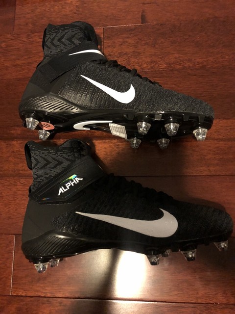 New Nike Alpha Menace Elite 2 football Cleats Mens Size 10 US CI1530-001 Flyknit | eBay